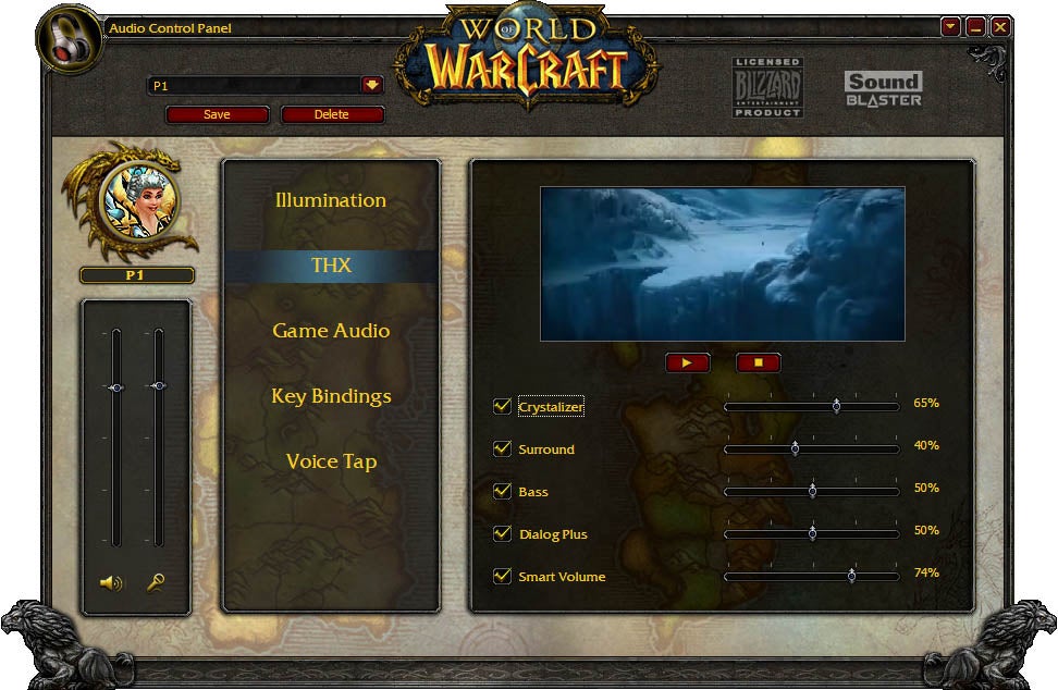 world of warcraft sound blaster software