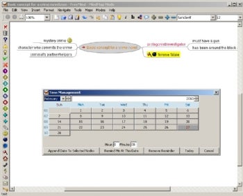 FreeMind screenshot