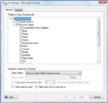 Cloudmark DesktopOne screenshot