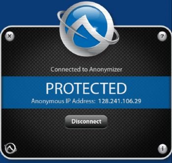 Anonymizer Universal screenshot